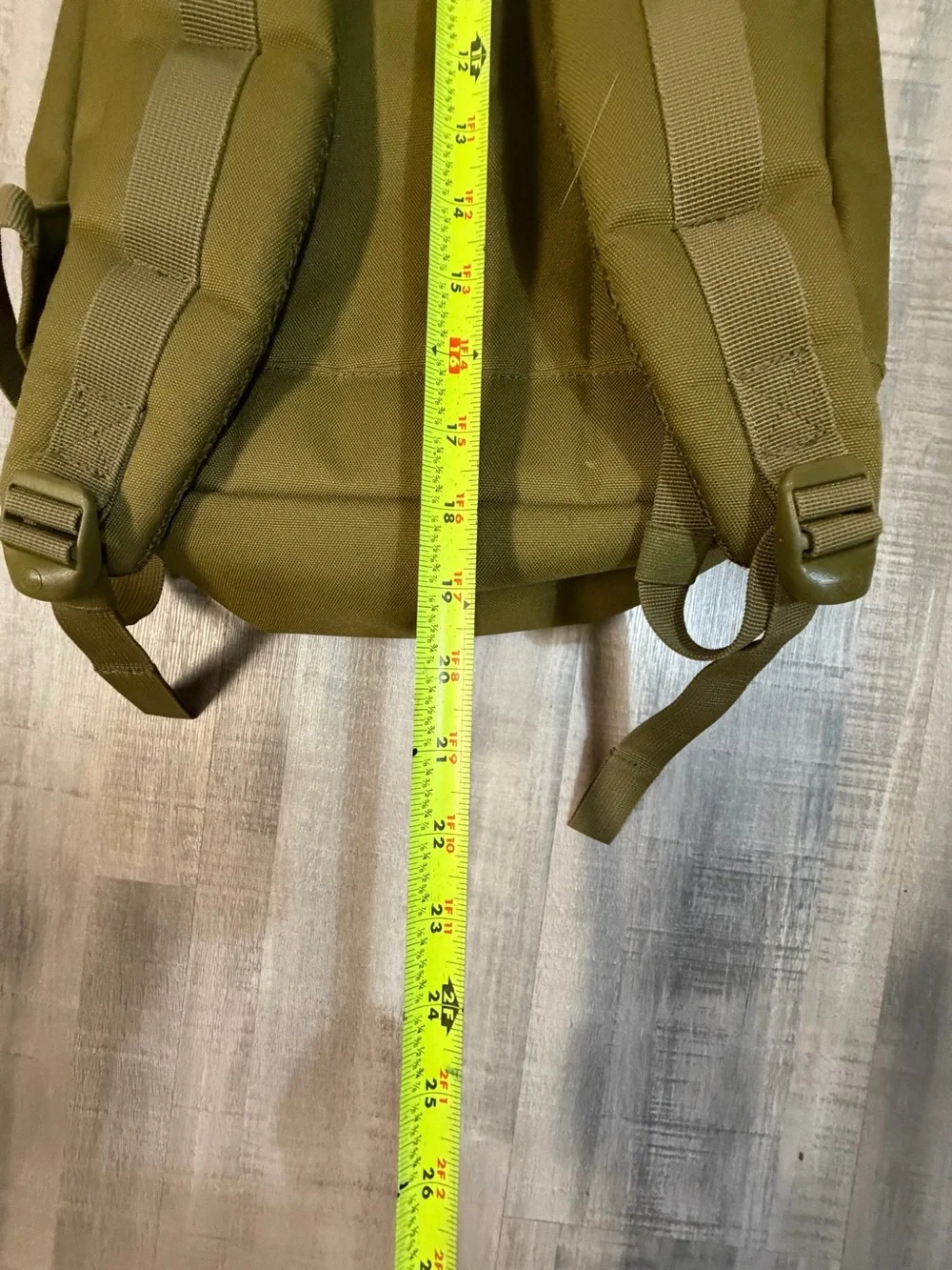 Herschel Little America Backpack Olive Green Red Stripe Laptop Bag Unisex